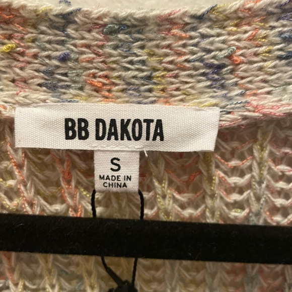 BB Dakota Double Rainbow Cardigan - New with tags - Picture 4 of 6